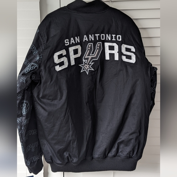 San Antonio Spurs Starter Varsity Jacket Men's Size Large - Picture 2 of 8